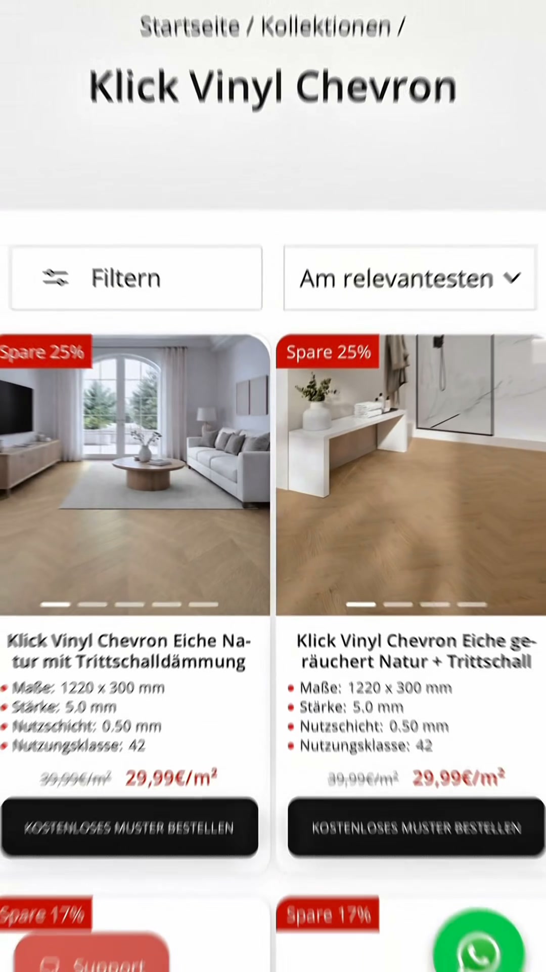 Chevron Muster verlegen ist kompliziert - Wir haben die Lösung