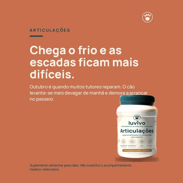 Com o frio, as escadas custam
