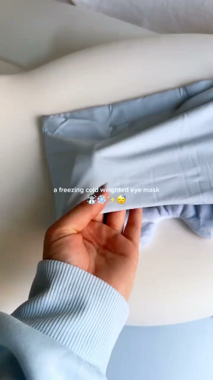 Weighted Micro-Pressure Deep Sleep Eye Mask