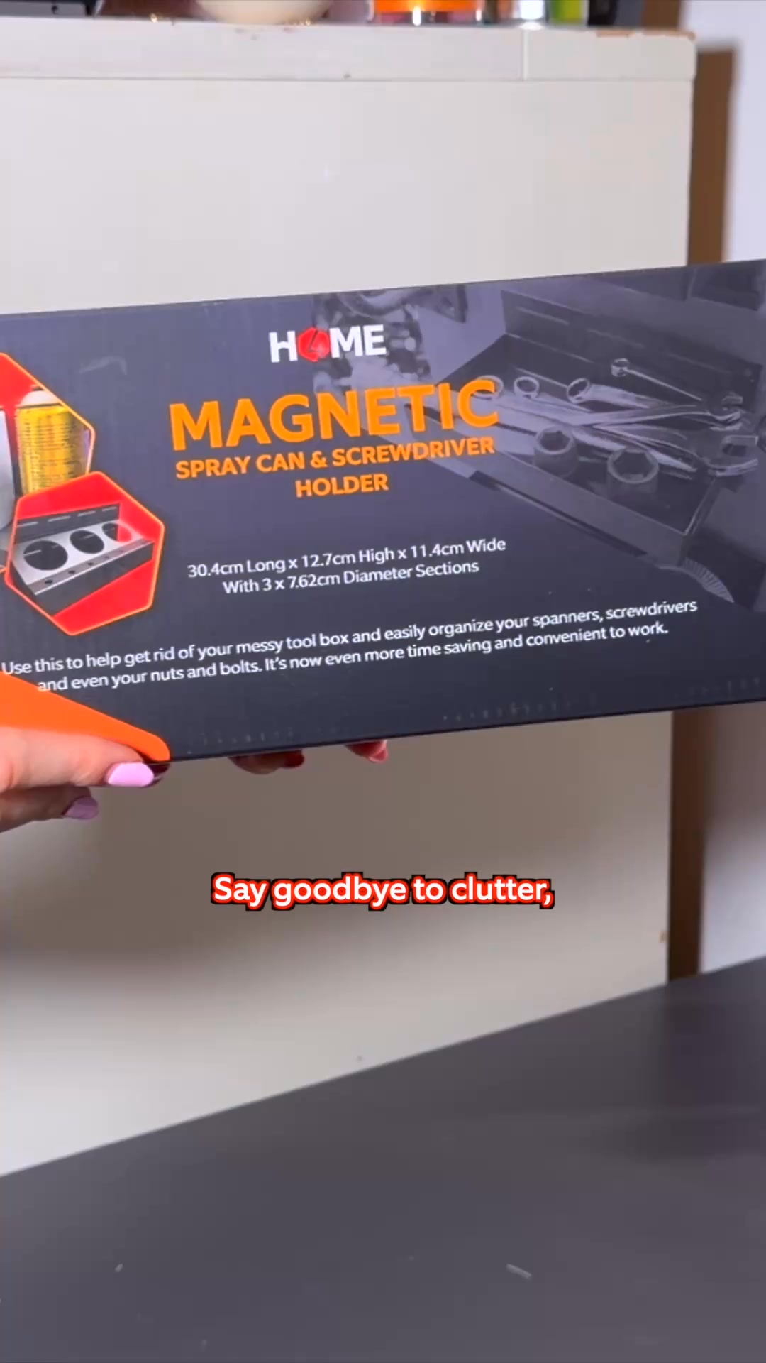 Hair Tool Magnetic Organiser