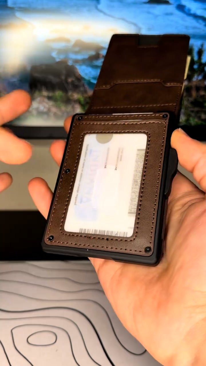 Wallet for Men - Slim RFID Blocking Leather Wallet