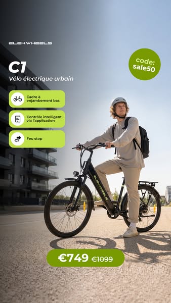 749€ au lieu de 1 099€ avec le code SALE50 !