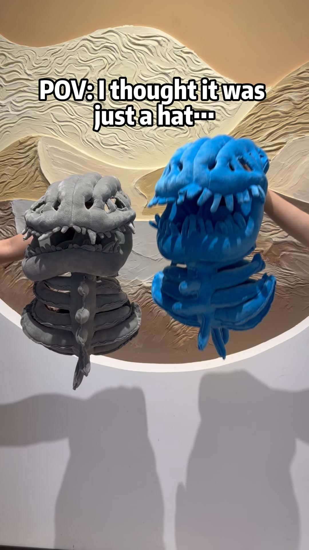 Dinosaur Skeleton Hat – Plush Costume Headwear for Kids & Adults