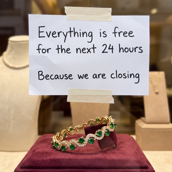 Our Final Jewelry Pieces Are $0