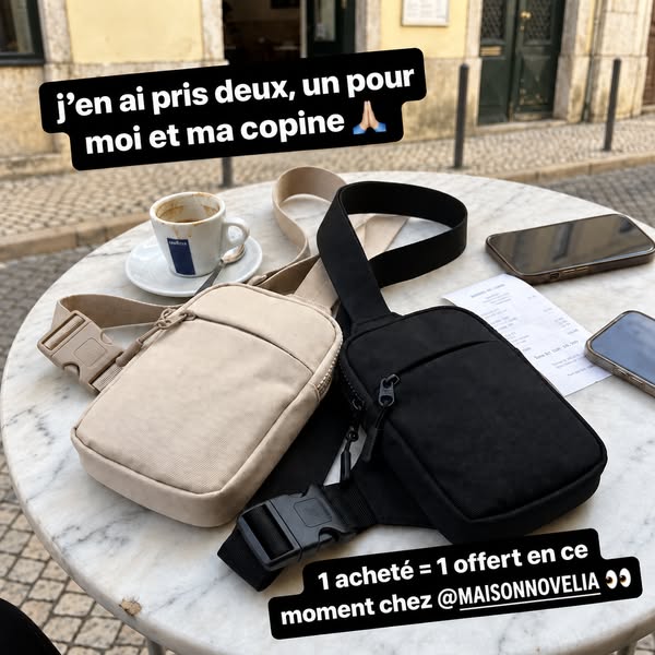 La sacoche qui protège vraiment vos essentiels