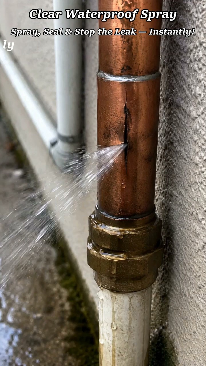 Waterproof and Leak-Proof Repair Spray