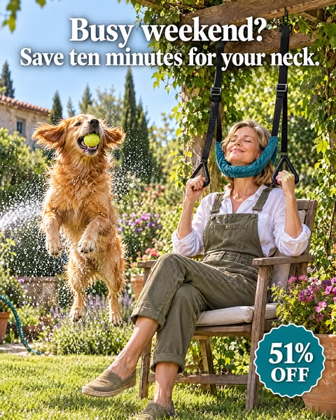 Save ten minutes for your neck