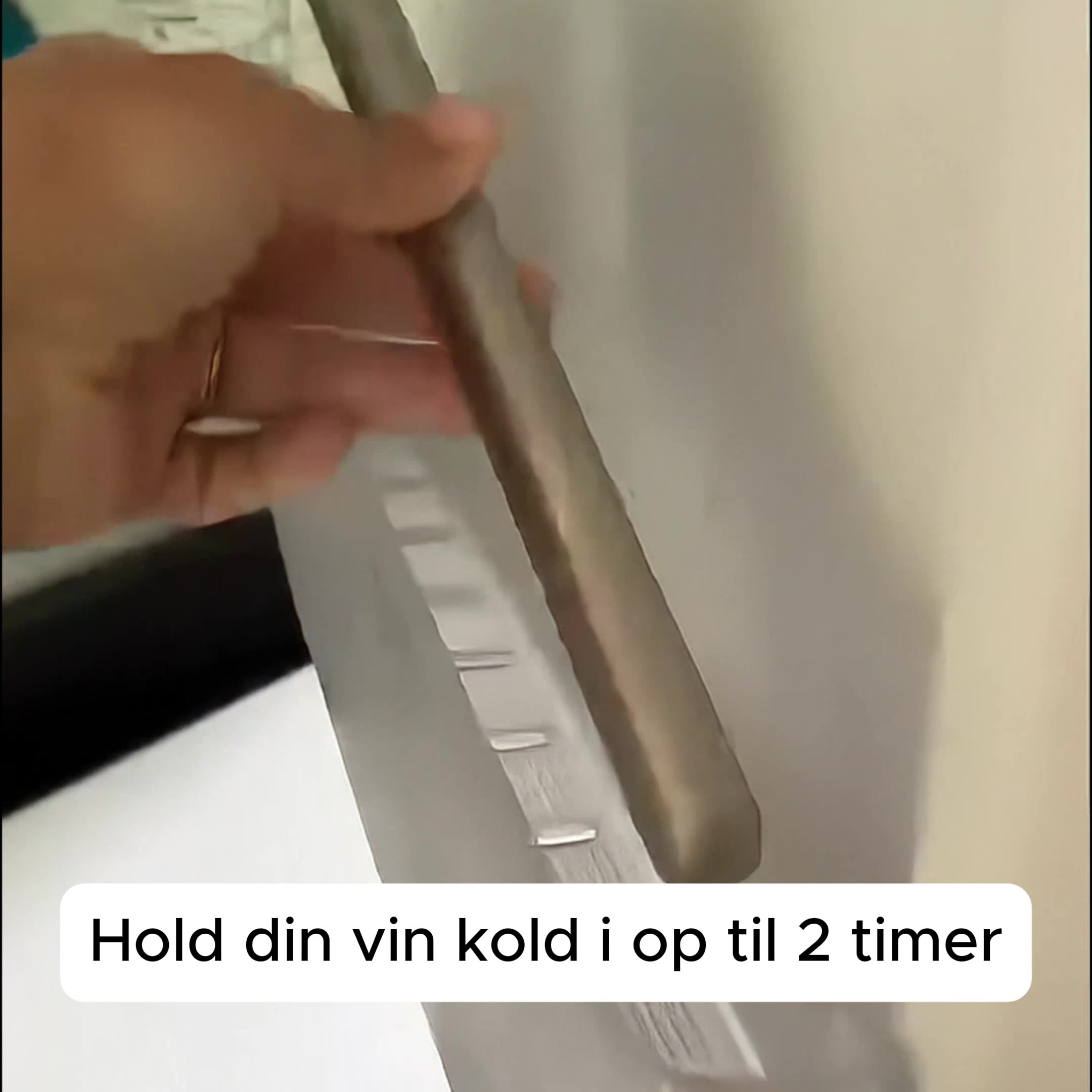 Fra nu af vil din vin altid holde sig kold.