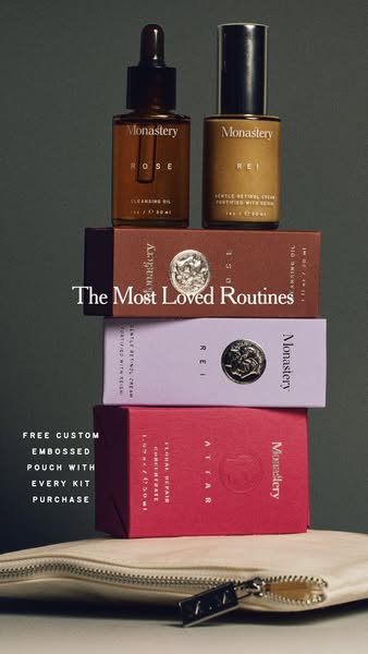Monastery's botanical cream serum.