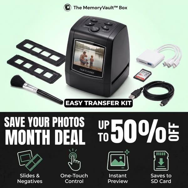 Turn Old Film Into Shareable Photos