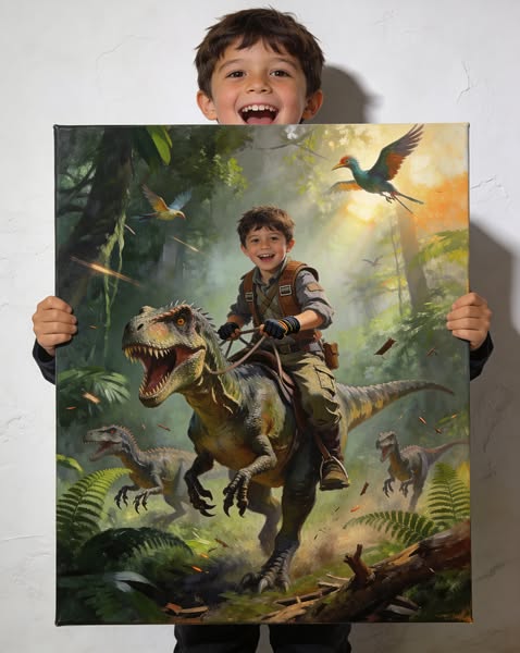His Dino Adventure Awaits