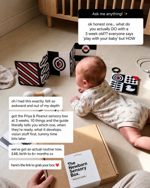 The #1 Newborn Sensory Box
