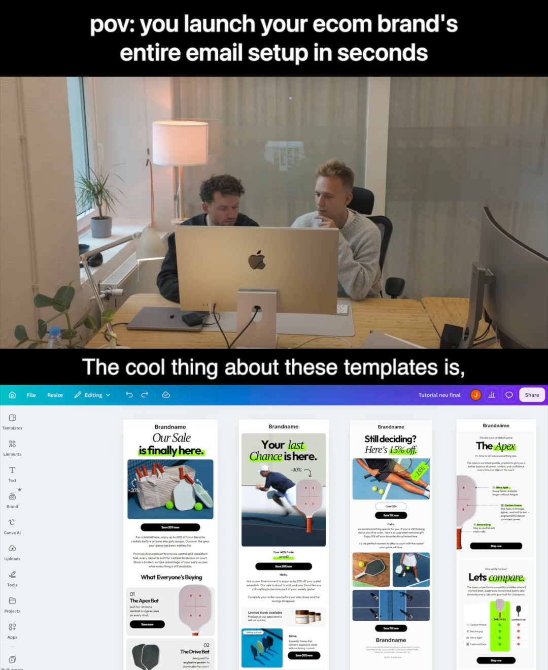 Save hours of work & lanch your email setup in minutes.