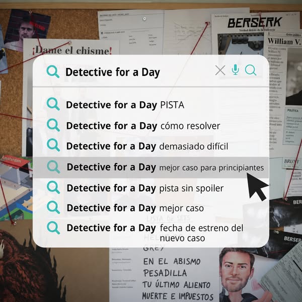 ¡Conviértete en un detective hoy!