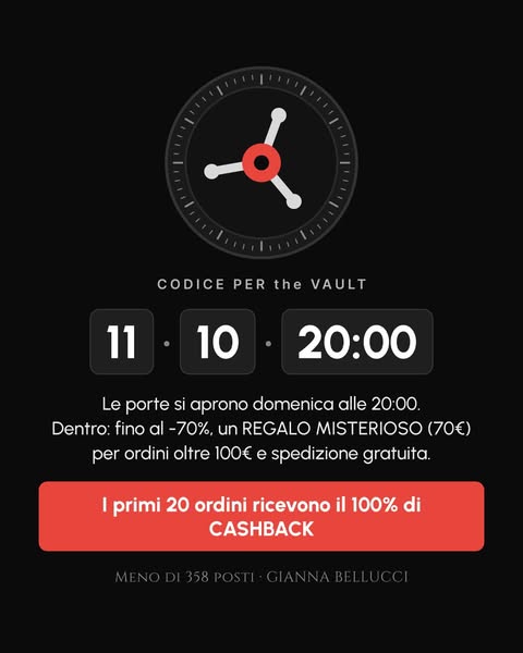Fino al -70% + REGALO MISTERIOSO – domenica alle 20:00
