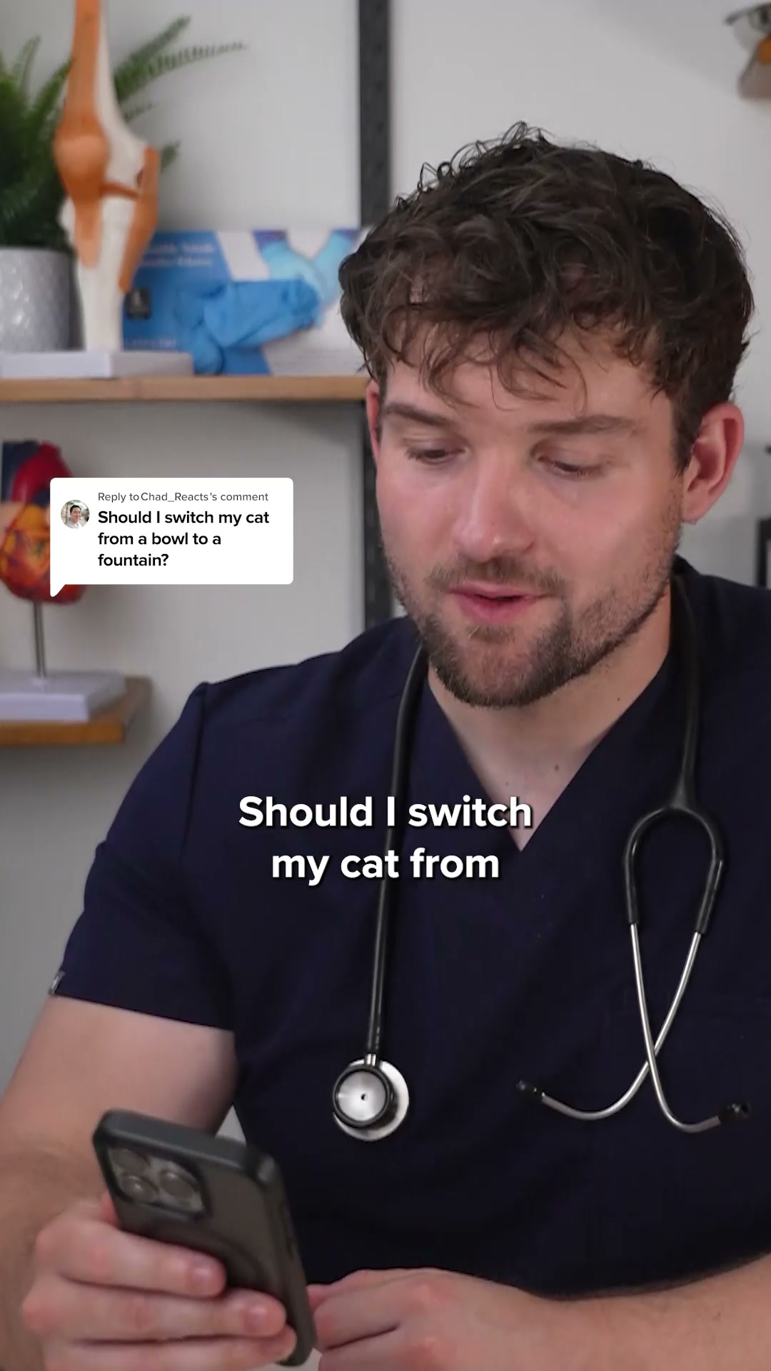 Stop giving your cat water in a bowl