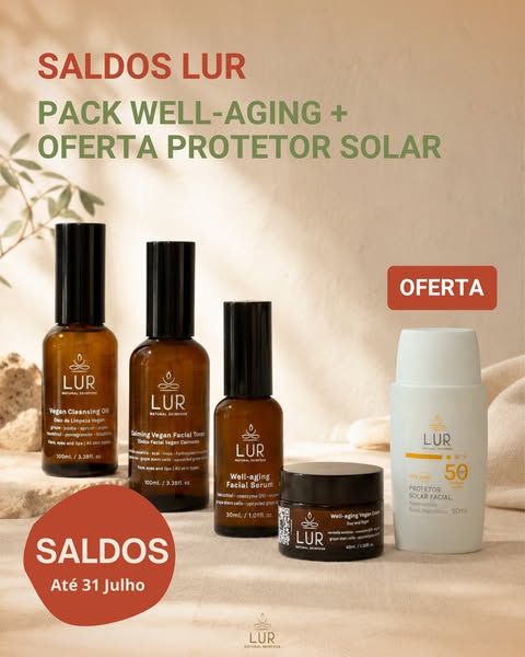 SALDOS - Well-Aging Completo + OFERTA Protetor Solar
