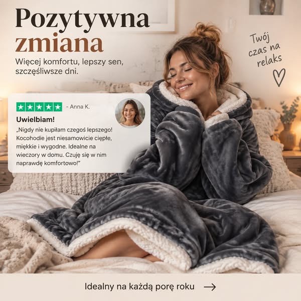 Jeden rozmiar. Ogromny