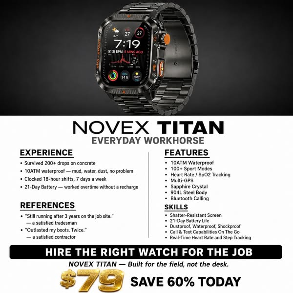 $79. GPS. 21-Day Battery. Waterproof. Calls & Notifications on your wrist. Health tracking 24/7.