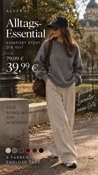 Dein neuer Lieblingspullover für den Herbst