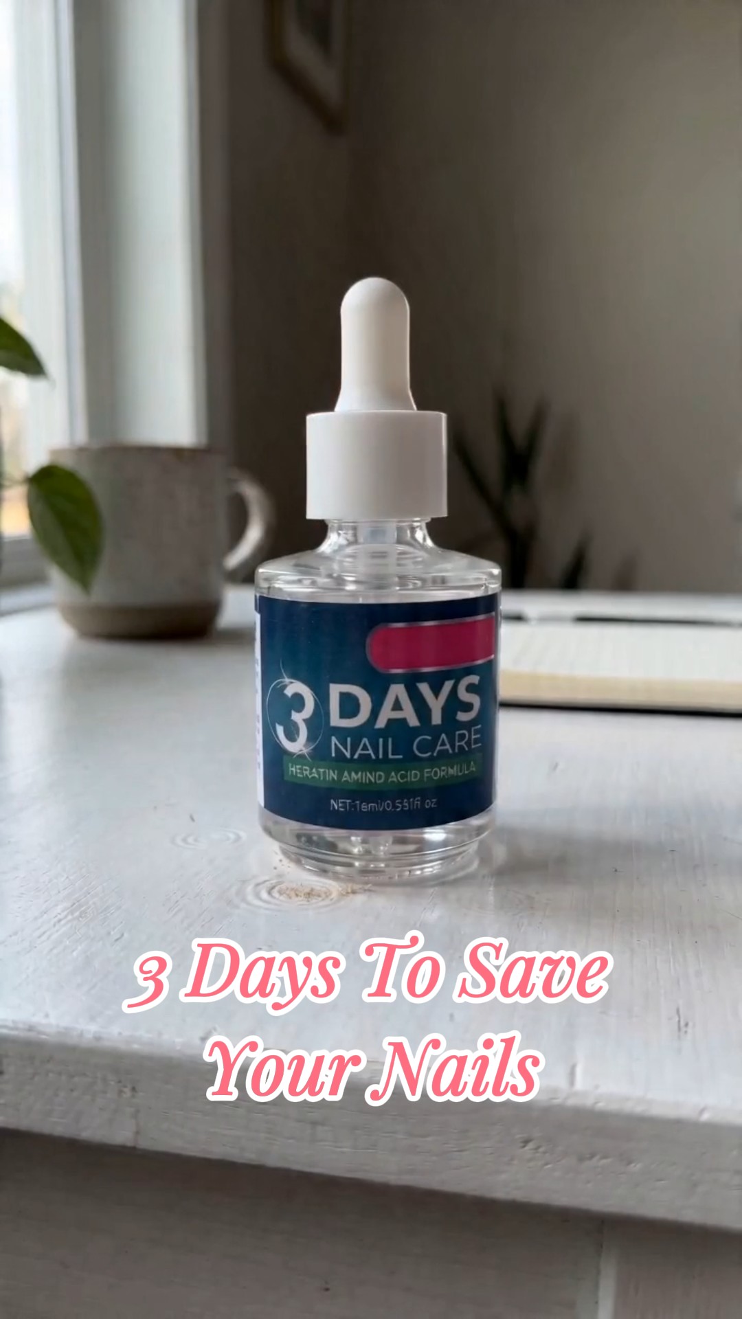 Professional Nail Treatment Bottle