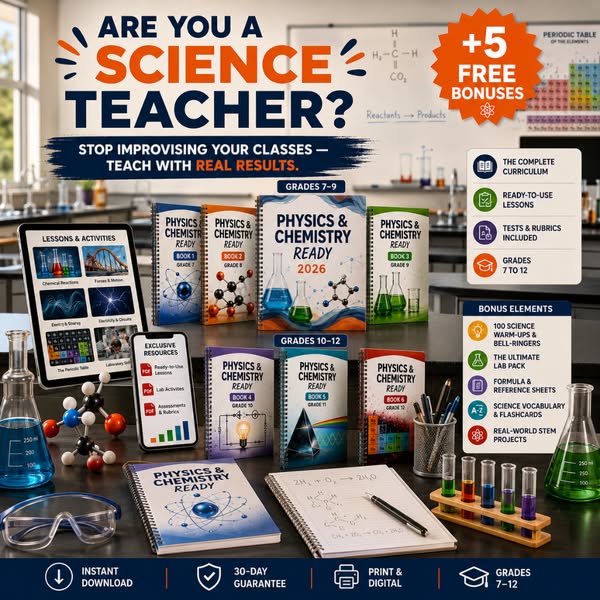 The Complete Physics & Chemistry Curriculum, Ready to Teach