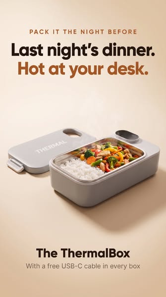Hot Home-Cooked Lunch, Anywhere