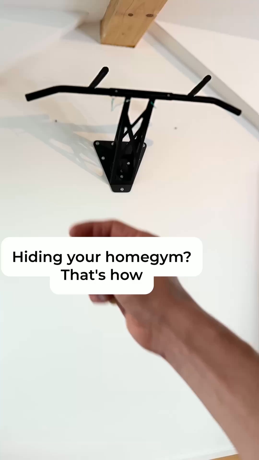 This bar revolutionizes home training