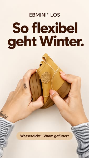EBMINI® Barfußschuhe, die Kindern Freiheit schenken.