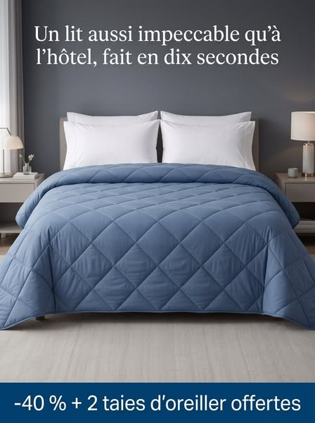 EasySleep® – La couette 2-en-1 à séchage rapide qui remplace vos draps