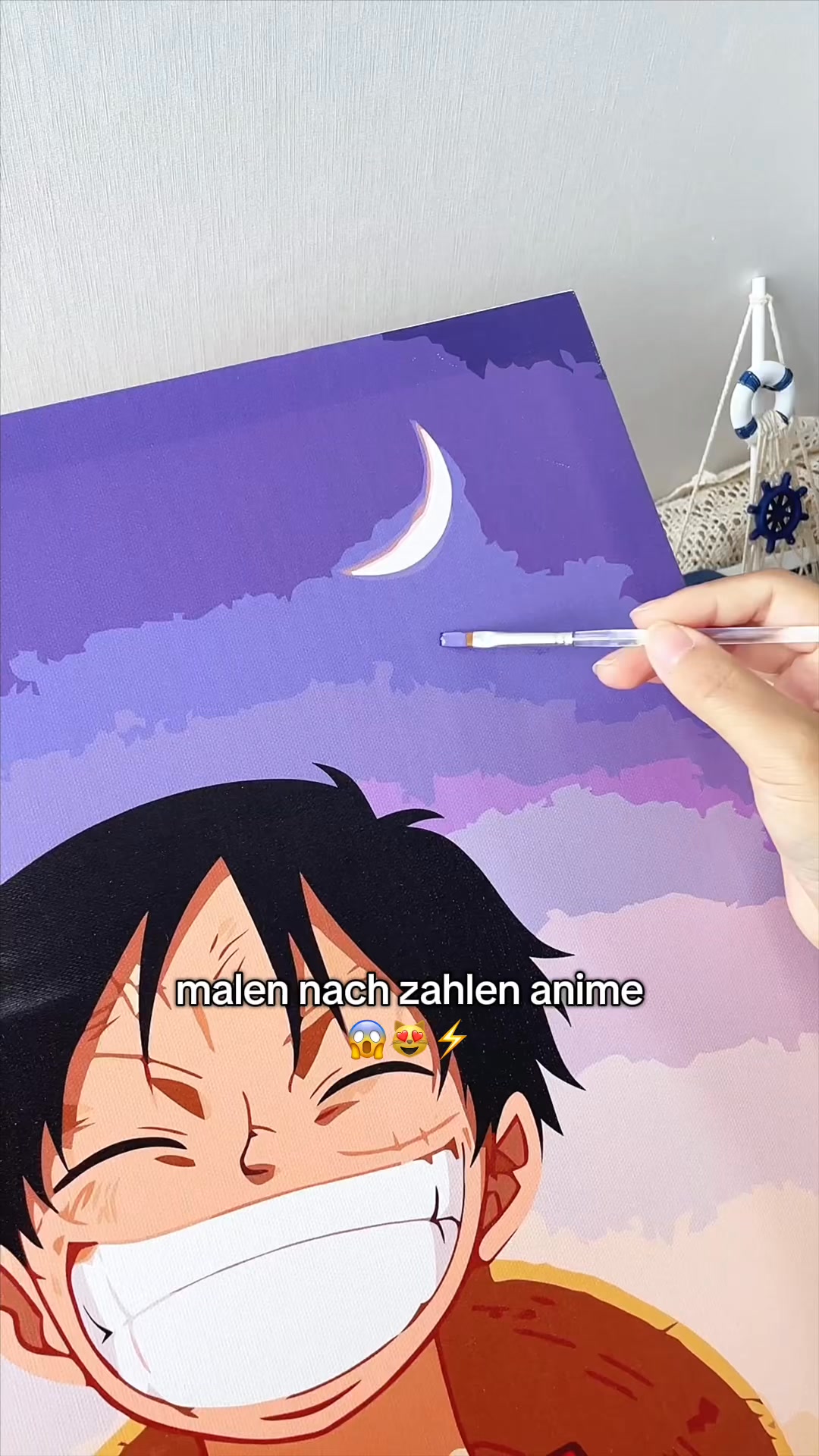 Anime Malen nach Zahlen