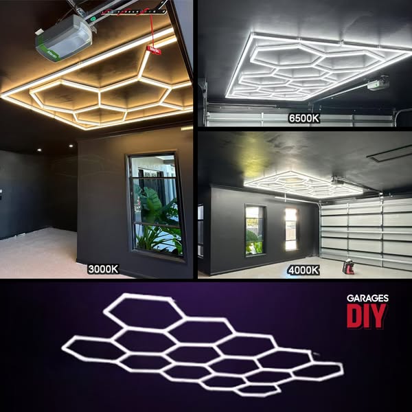 3 Color Temperatures. One Perfect Garage or Gaming Room.