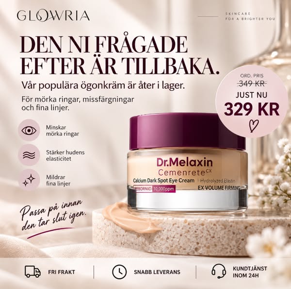 Just nu 329 kr - passa på innan den tar slut igen