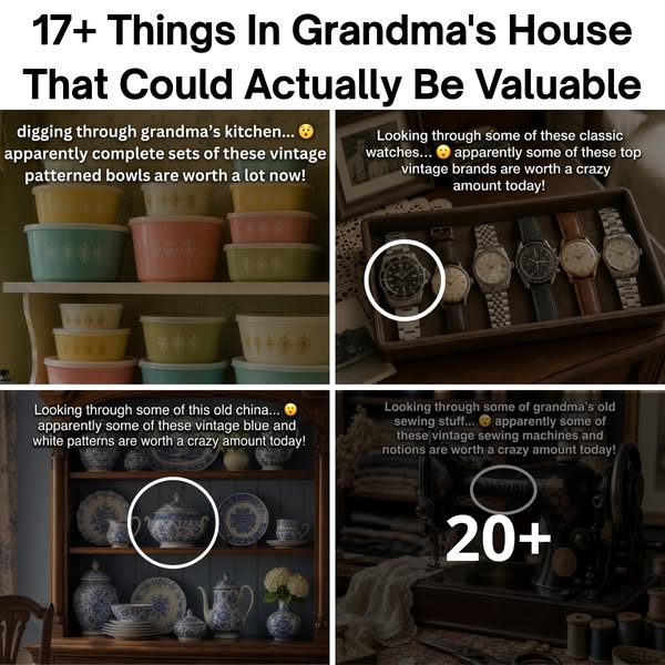 17 Things In Grandma's House That Could Be Valuable