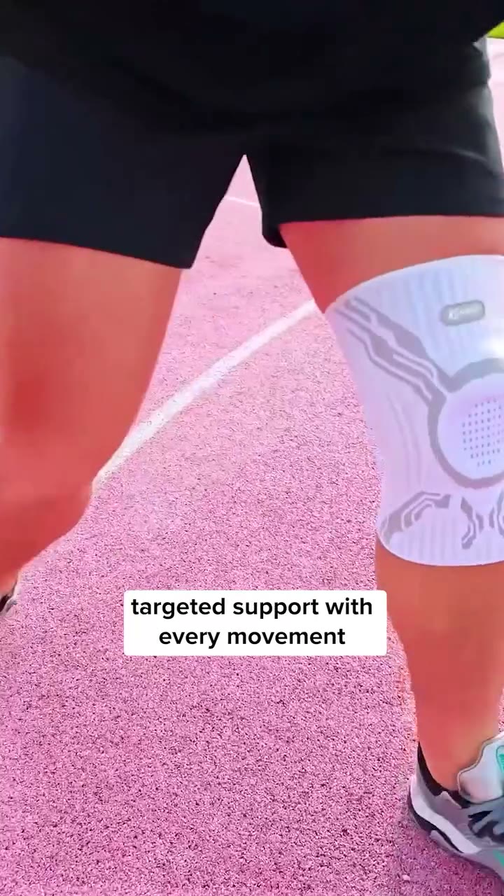 Das Knie gehalten, den ganzen Tag