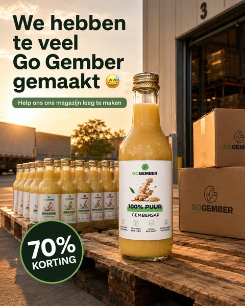 89% IS AL UITVERKOCHT