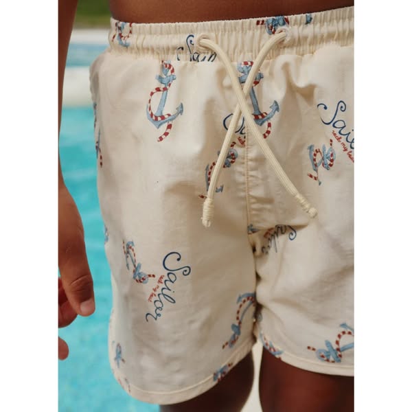 Swimshort Sailor Beige - Konges Slojd