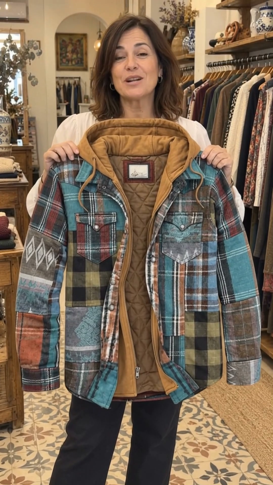 Una chaqueta fácil de combinar y aún más fácil de llevar