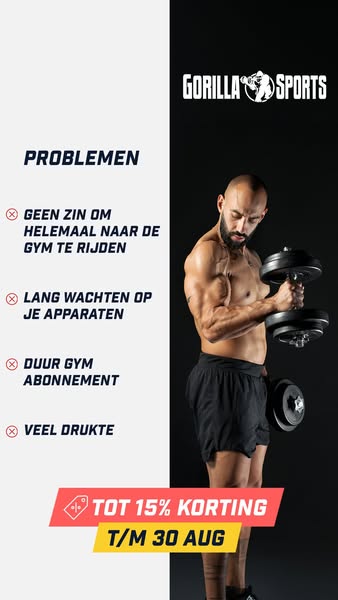 Actie loopt t/m 30 augustus