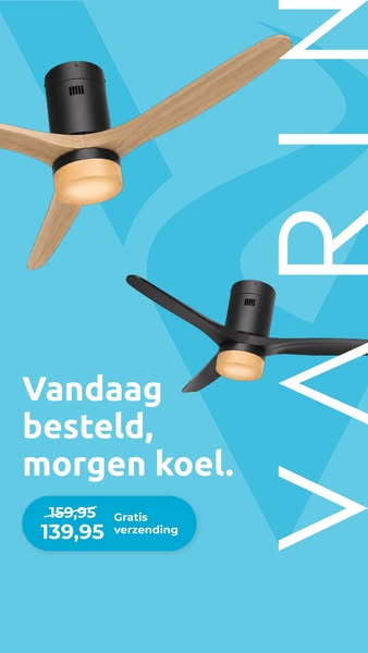 De ventilator die past bij je interieur