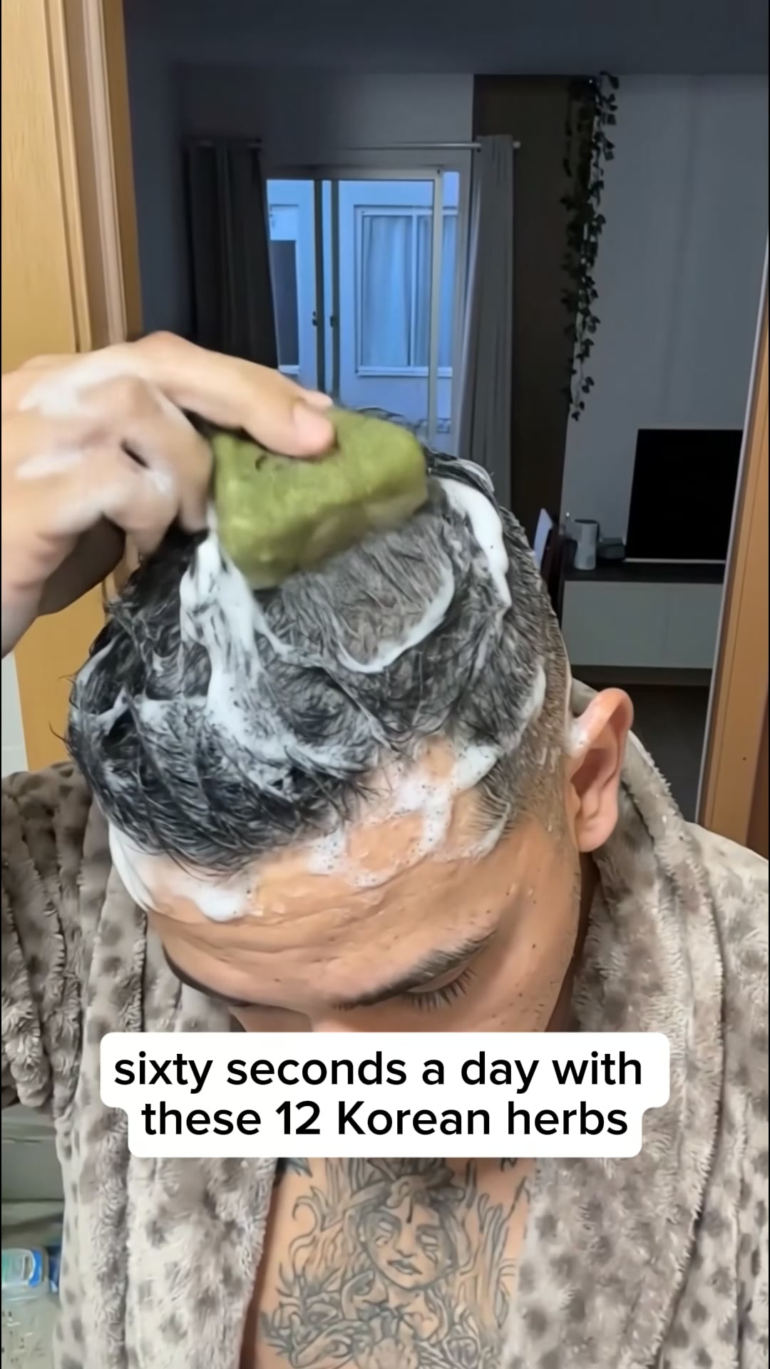 Korean Hair Growth Bar — Stop Hair Loss With 12 Herbs
