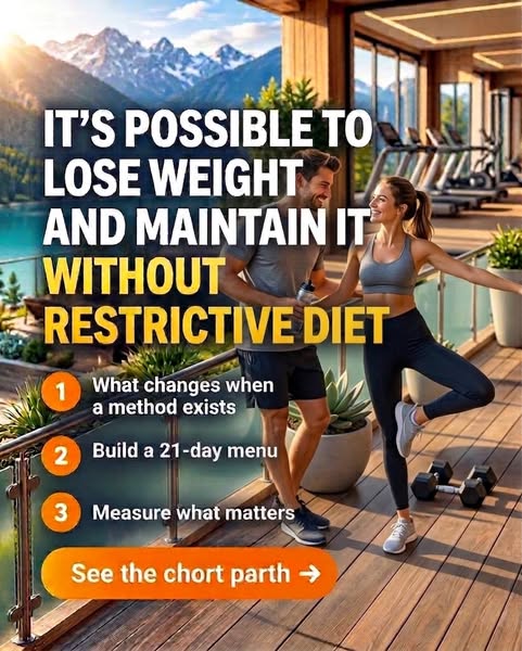 You can lose weight—and keep it off—without restrictive dieting.