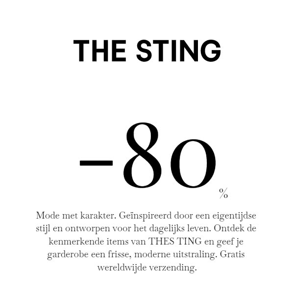 Minder kleding. Meer stijl.