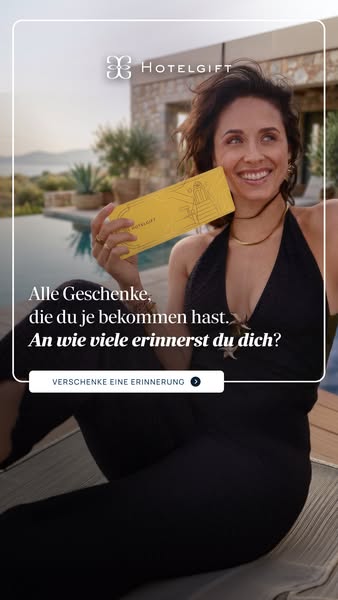 Der Hotelgutschein für jeden Anlass