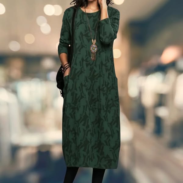 Paloma - Vestido de Invierno Suave Casual