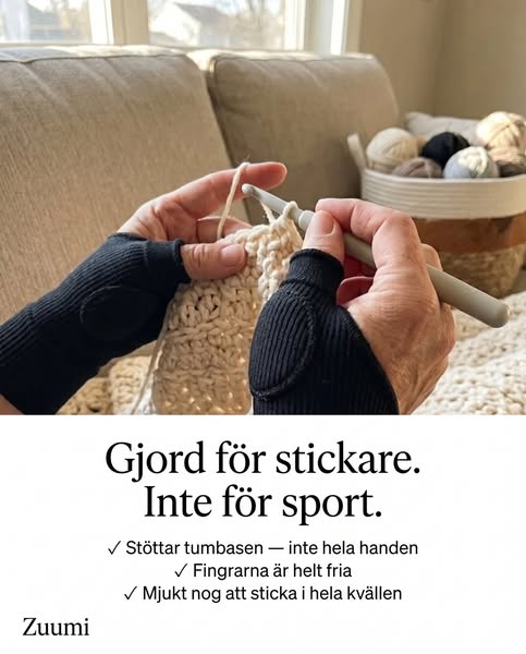 Gjord specifikt för stickare och virkare