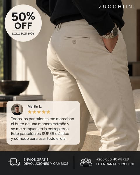 Más de 200,000 hombres ya lo eligieron — hoy a mitad de precio