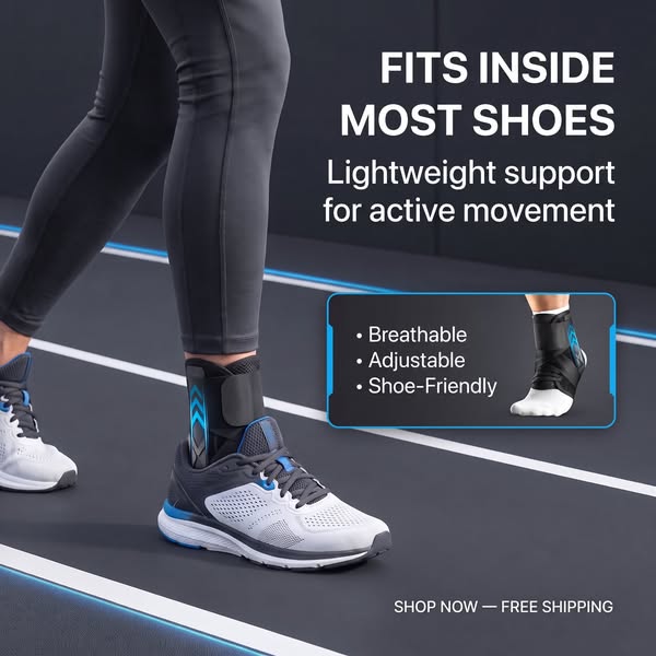 Fits Inside Most Shoes — Adjustable Support