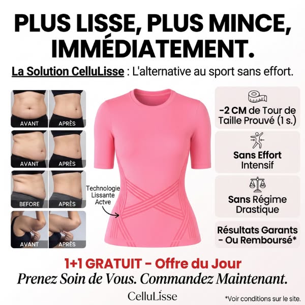 Cellulisse® Tee-Shirt 3D Compression
