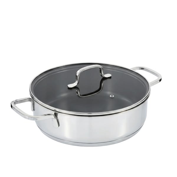 Patelnia Sauté z pokrywą i dwoma uchwytami Helix 28cm, 5,5 L